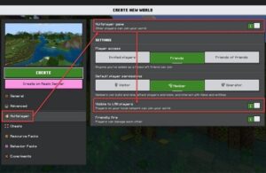 cach choi minecraft pe lan cung ban be chung wifi cuc nhanh