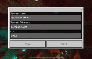 cach choi minecraft pe server rieng voi ban be bang ip