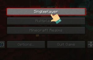 chon che do choi singleplayer trong minecraft