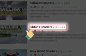 chon shader minecraft phu hop de tai ve