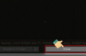 kich hoat shader trong minecraft