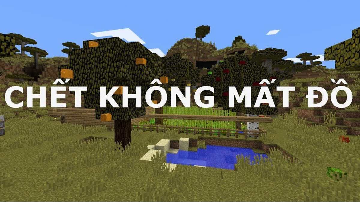 loi ich khi bat giu do khi chet trong minecraft