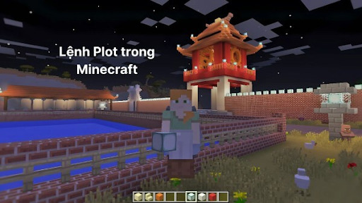 quan ly khu dat plot trong town bang cac lenh minecraft chuyen dung
