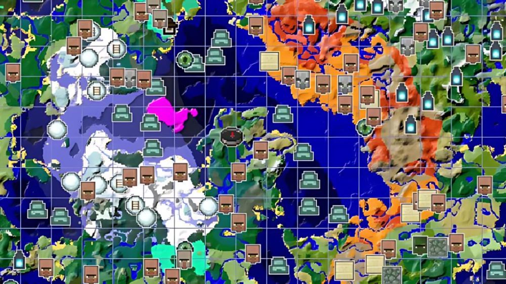 Top 12 seed Minecraft đẹp nhất 2026 không thể bỏ lỡ 6 seed minecraft nhieu biome gan nhau