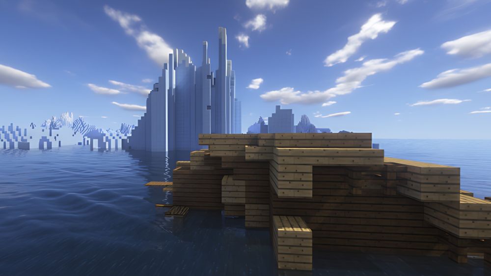 Top 12 seed Minecraft đẹp nhất 2026 không thể bỏ lỡ 2 seed minecraft tau titanic duoi dai duong