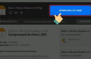 tai shader minecraft ve may