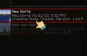 tao the gioi moi trong minecraft