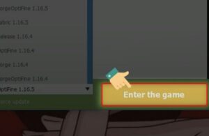 truy cap vao man hinh chinh minecraft